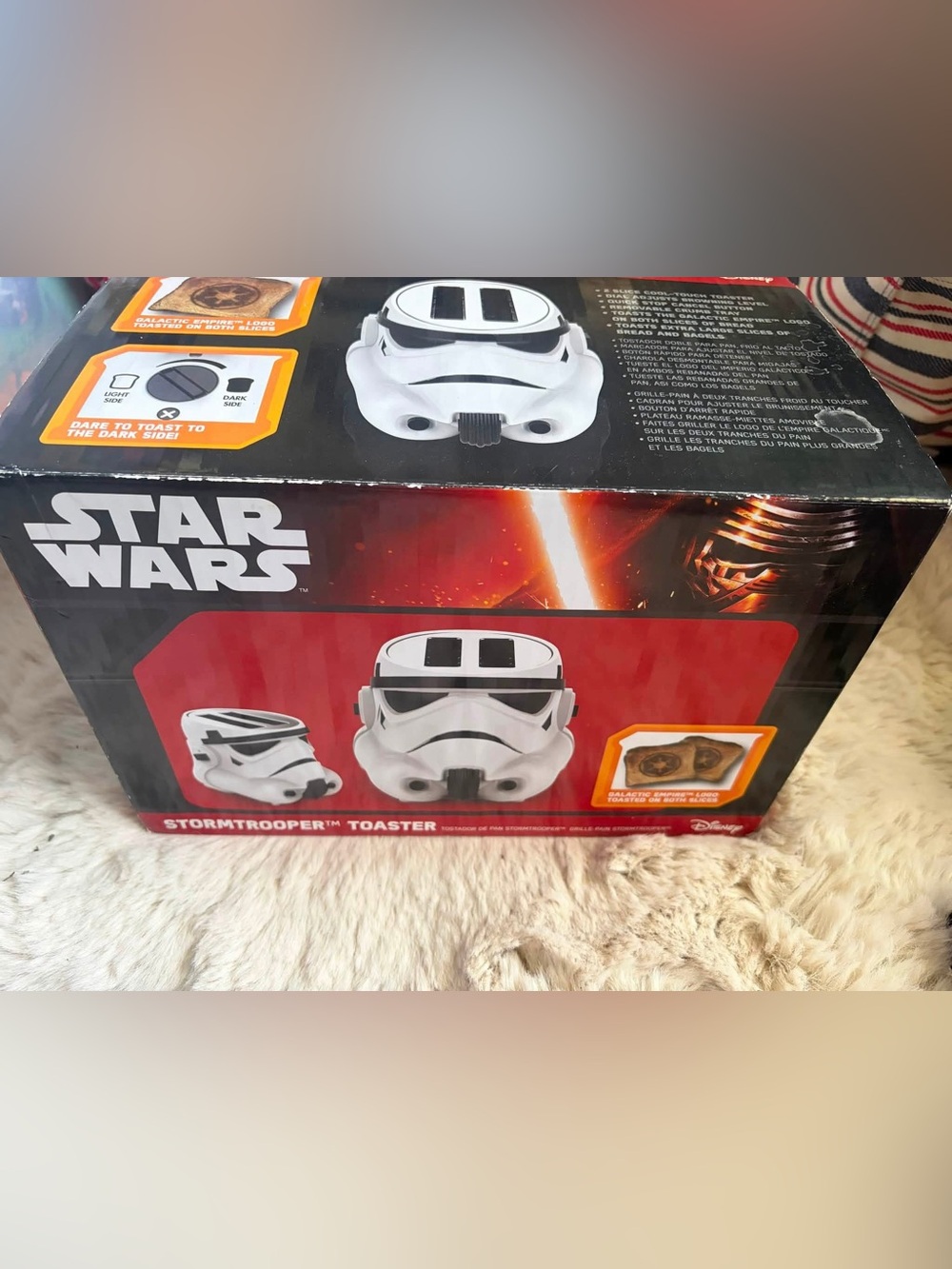 Star Wars stormtrooper toaster new